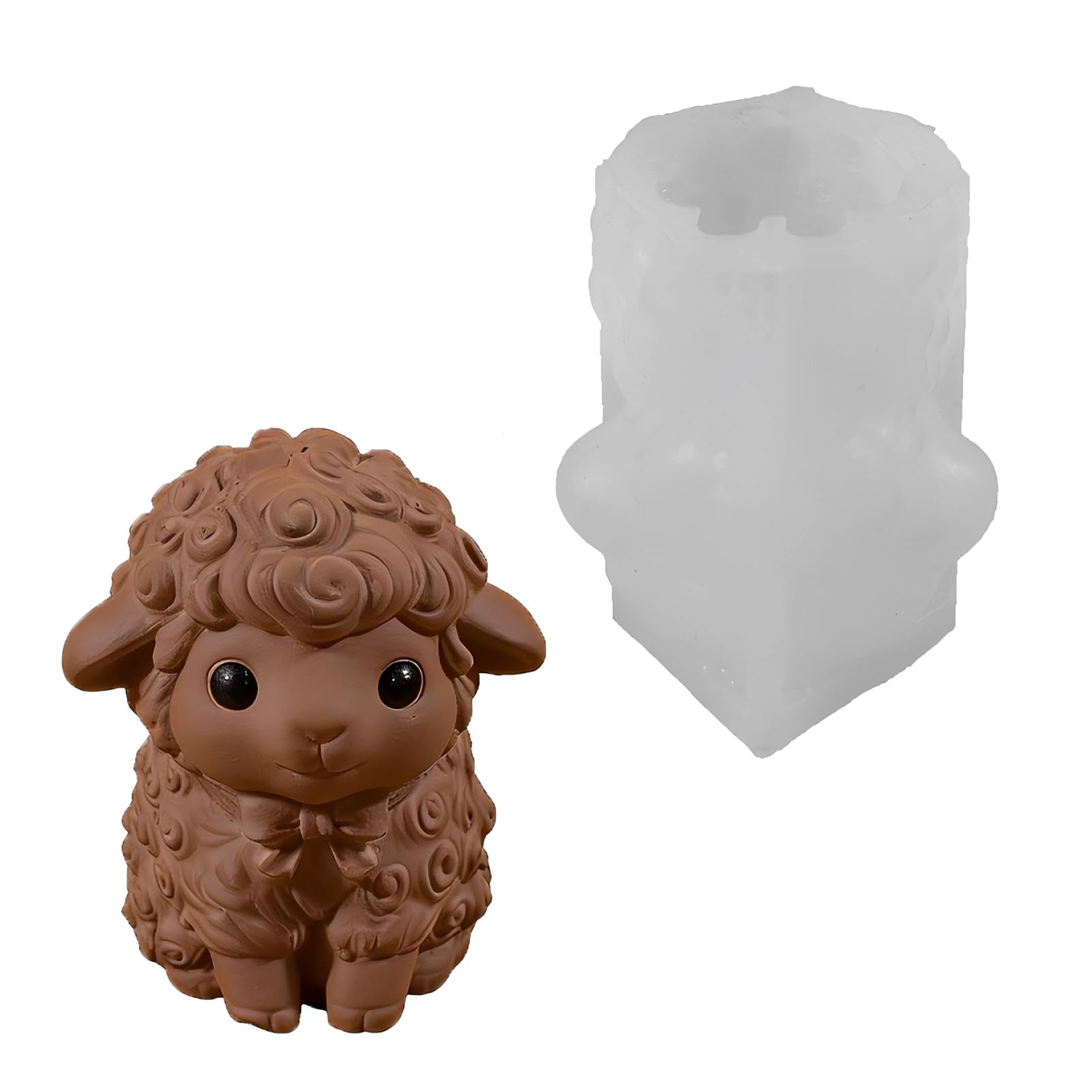 Jazuaiao Silicone in Lovely Sheep Designs Ideal for Enthusiasts and Craft Lovers Supplies