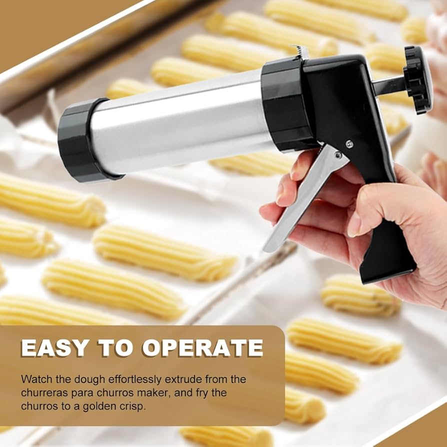 【★】チュロスメーカー/CHURRO MAKER、絞り機 Amazon.com: Churro Maker Machine,Stainless Steel Churro