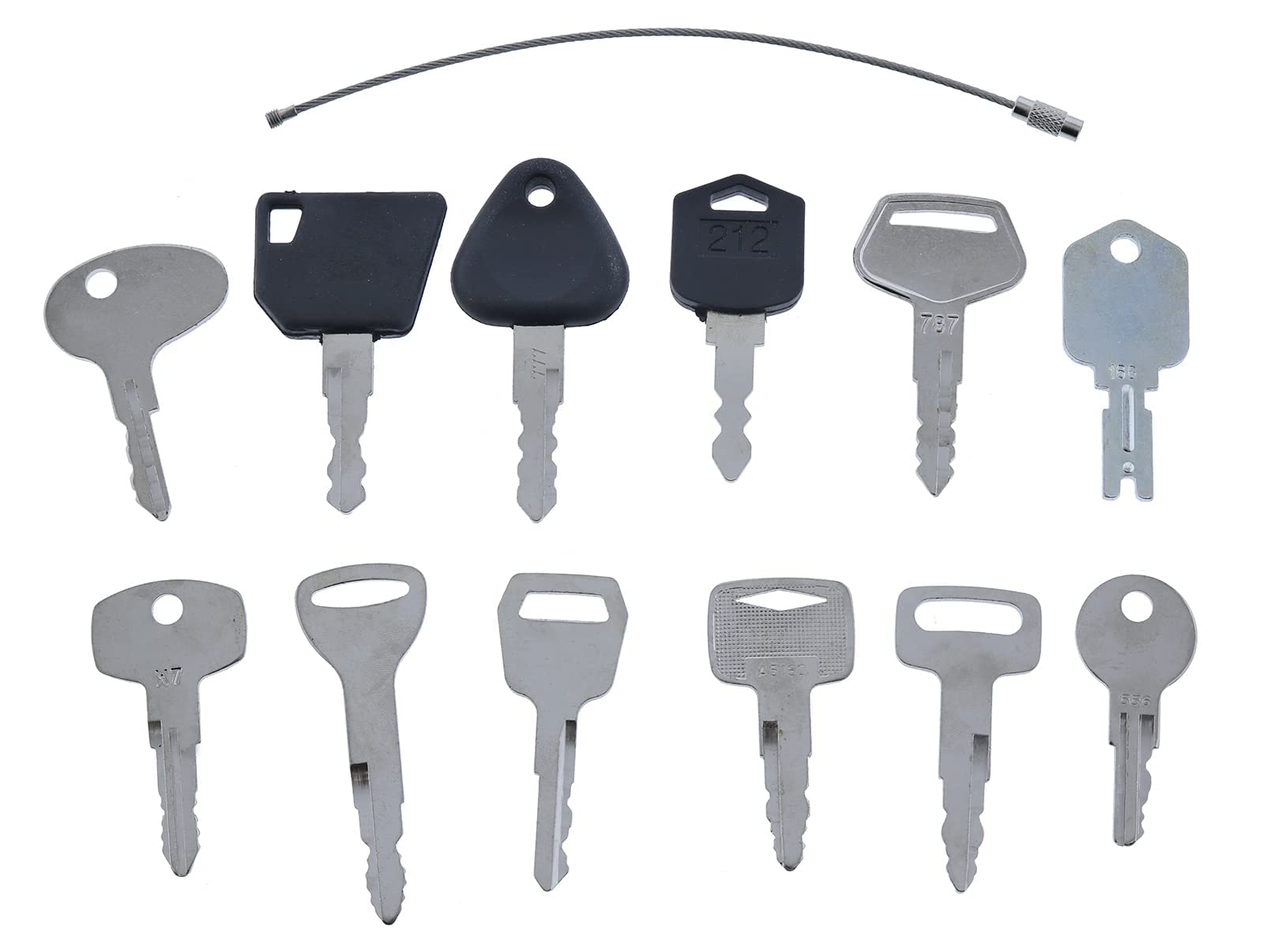 Universal Forklift Key – Fits Clark, Yale, Daewoo, Gradall, JLG, Hyster, Crown, Komatsu, Caterpillar