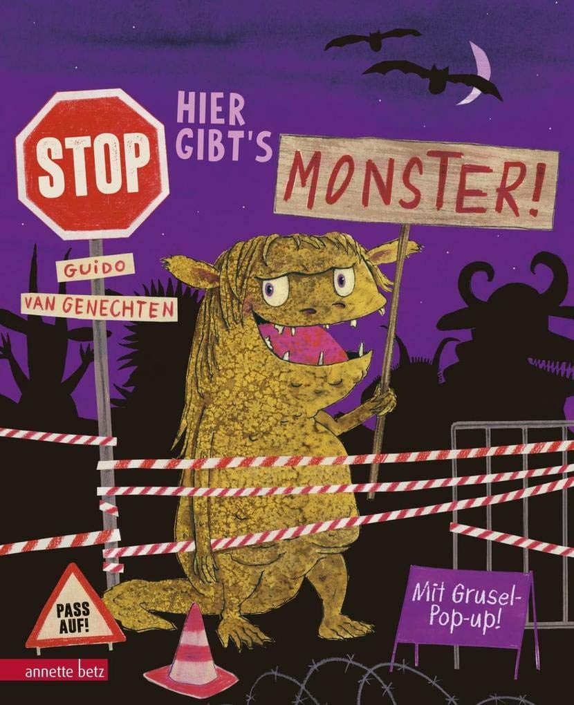 Hier gibt's Monster!: Mit Grusel-Pop-ups!. Bilderbuch