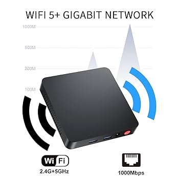 BEELINK N100ミニPC Beelink Mini PC Mini S13 - Intel N100 de 13ª geração (até 3