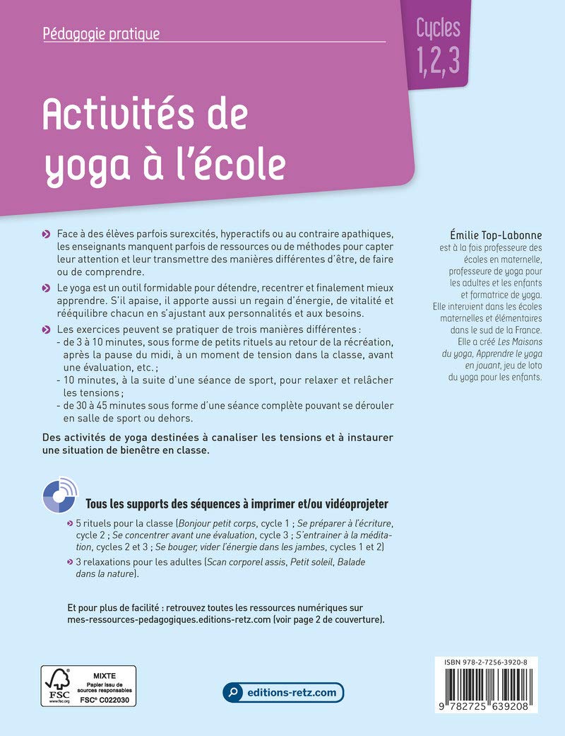 Activités de yoga en classe maternelle et élémentaire (+ ressources numériques)