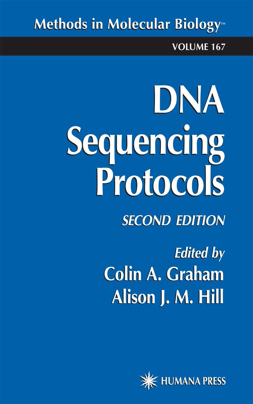 Buy DNA Sequencing Protocols: 167 (Methods in Molecular Biology) — BookShops.in