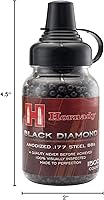 Vista 9 de Hornady Black Plated .177 Caliber Steel BB Gun BBS (1500 Count)
