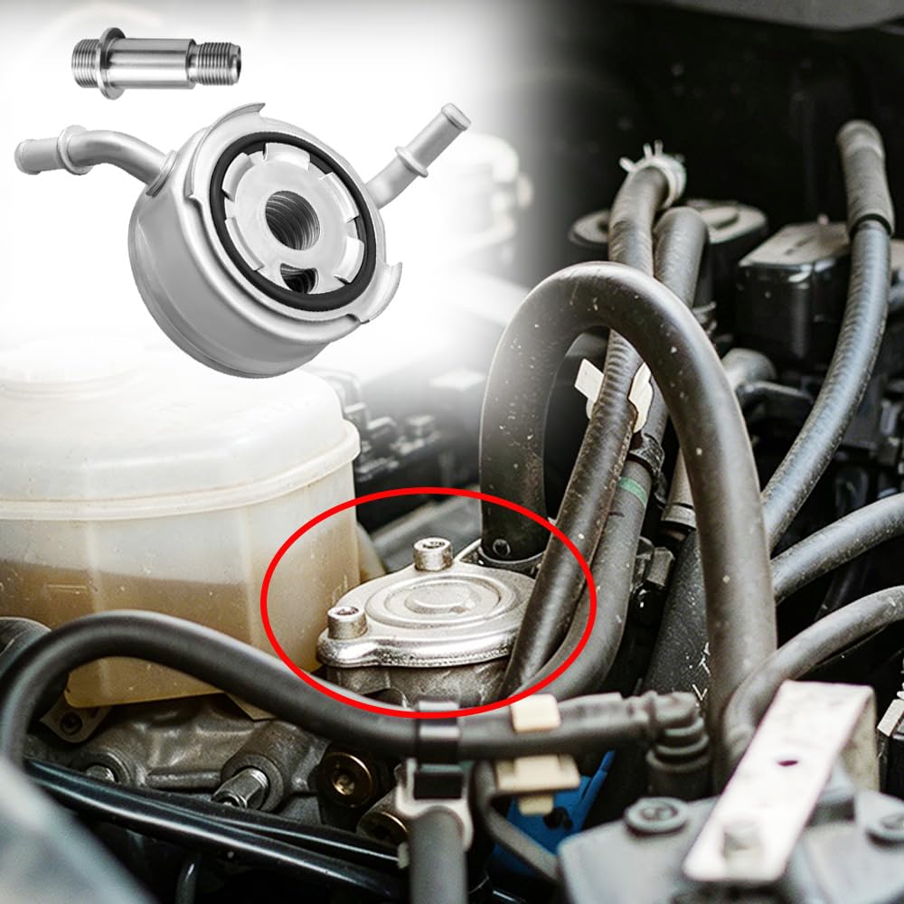Enfriador de aceite de motor, 68271639AD, 68271639AB, 1 juego