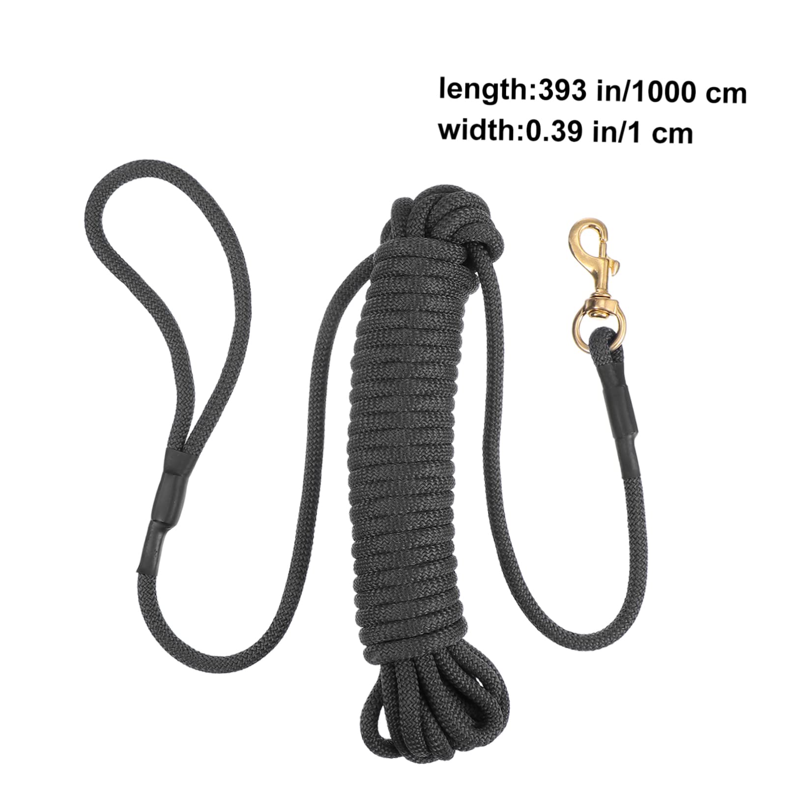 ibasenice Laisse pour Chien Longue de Adaptée pour Grands Chiens pour Promenades et Dressage Extérieur
