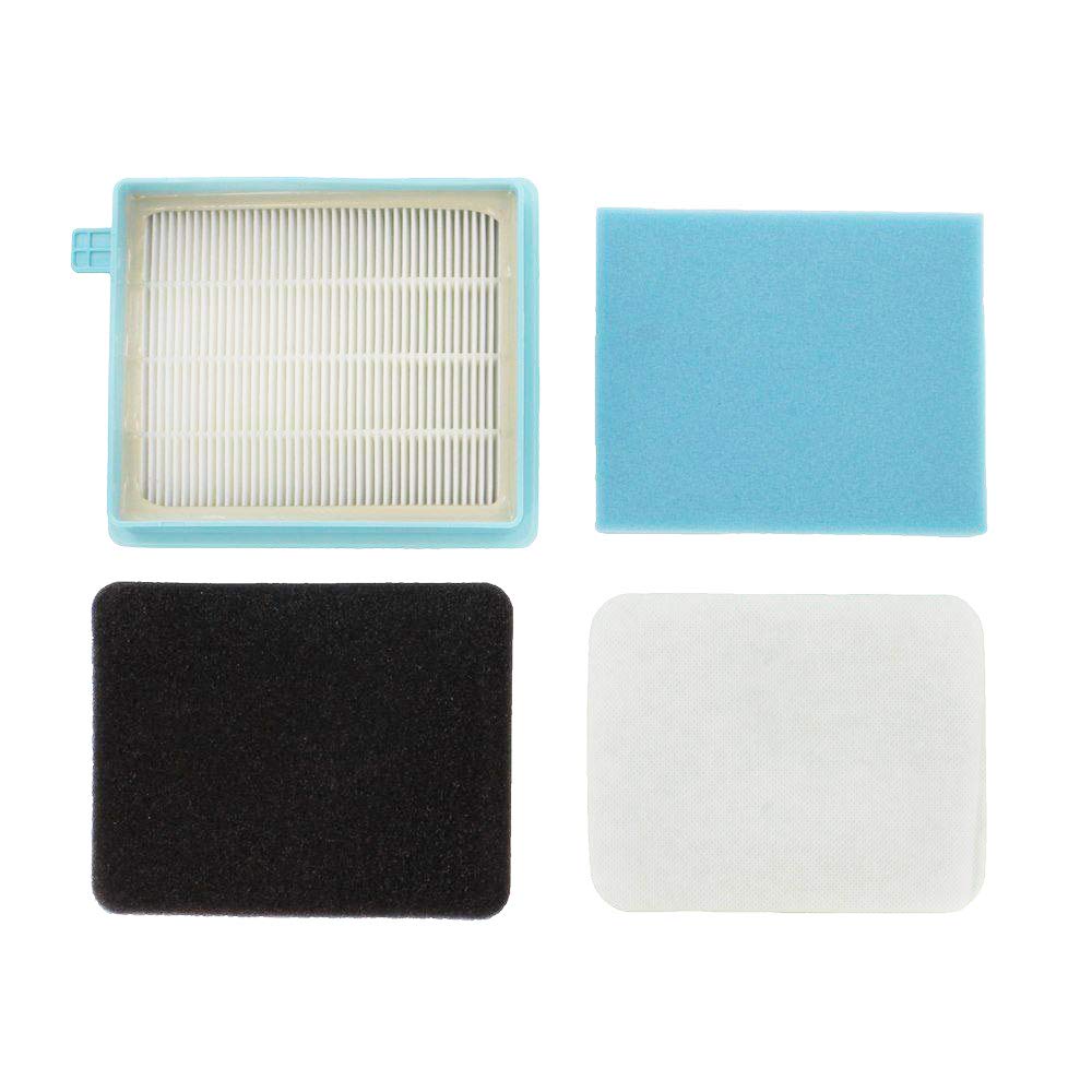 Sillar Confezione da Kit di Filtri per Gli Aspirapolvere sostituzione per Philips PowerPro Active e PowerPro Compact (Alternativa a FC8058 01