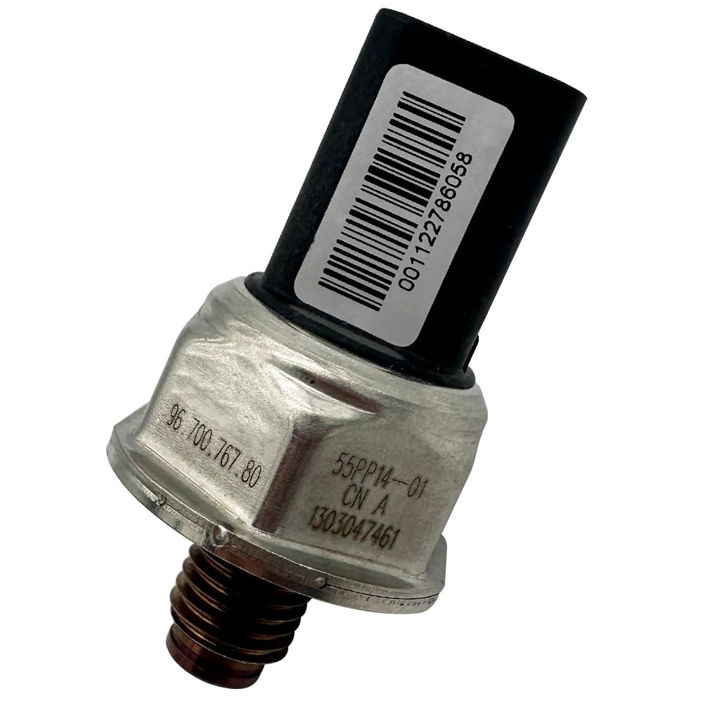 55PP14-01 9670076780 Tuyau de distribution de carburant Capteur de pression | Compatible avec Renault Clio Fluence Grang Kangoo Megane Modus Twingo Compatible avec Berlingo C3 C4 C5 DS3 DS4 DS5 JUMPY