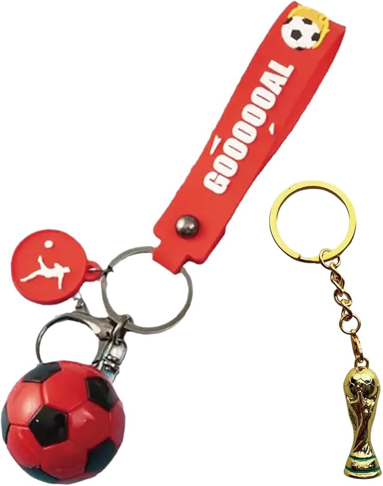 ❌サッカー好き˘,,ᴗ ̫ ᴗ,,˘新品キーホルダー キーホルダー サッカー