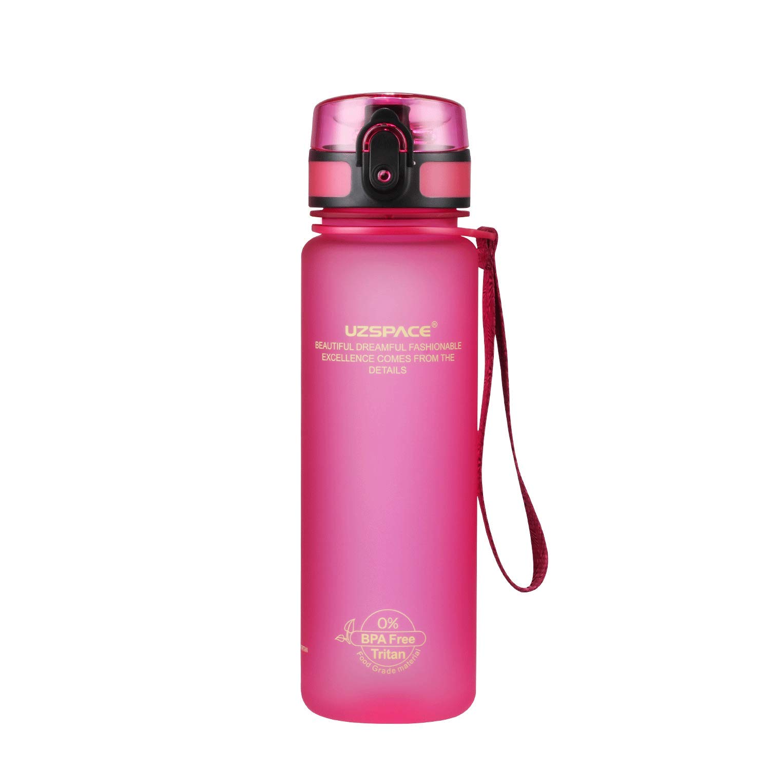 UZSPACE Botella Agua Deportiva,500ml/800ml/1000ml/1.5l, Tritan Botella Agua Sin BPA. Evitar Fugas de Agua y Ideal para el Ejercicio y los Deportes al Aire Libre — view 50