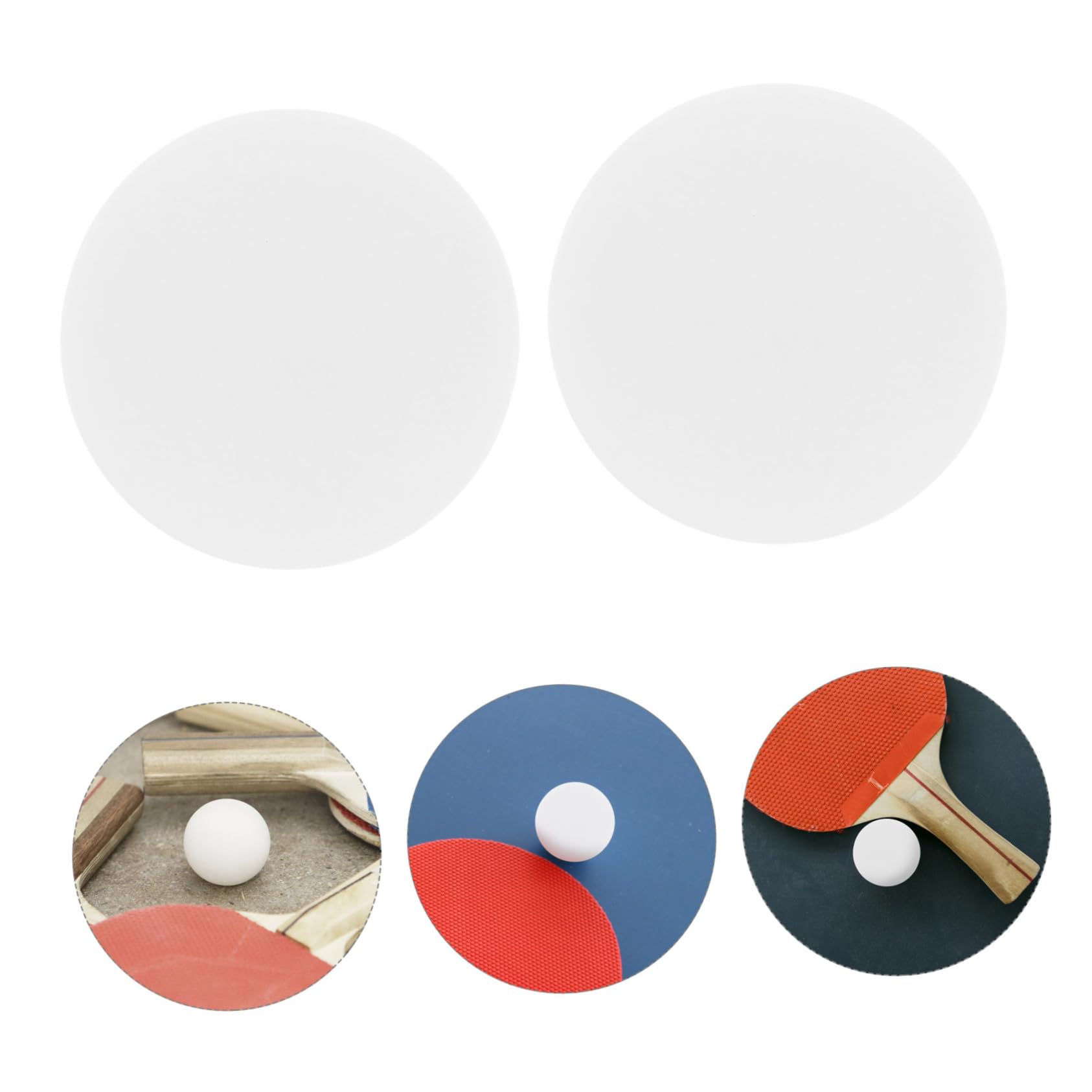 UKCOCO Bolas de Pong Reutilizables de Plástico Entrenamiento Profesional de Alta Durabilidad y Decoración de Fiestas
