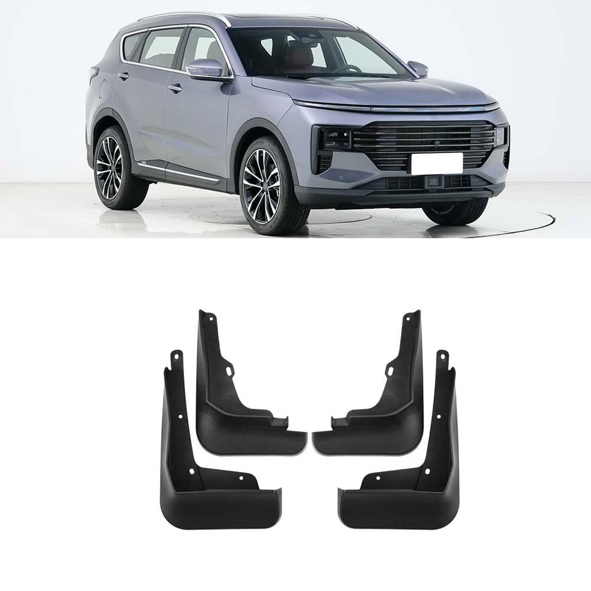 Garde-Boue Jetour X70 Plus 2025 pour éviter la rouille et les impacts de gravillons sur la peinture