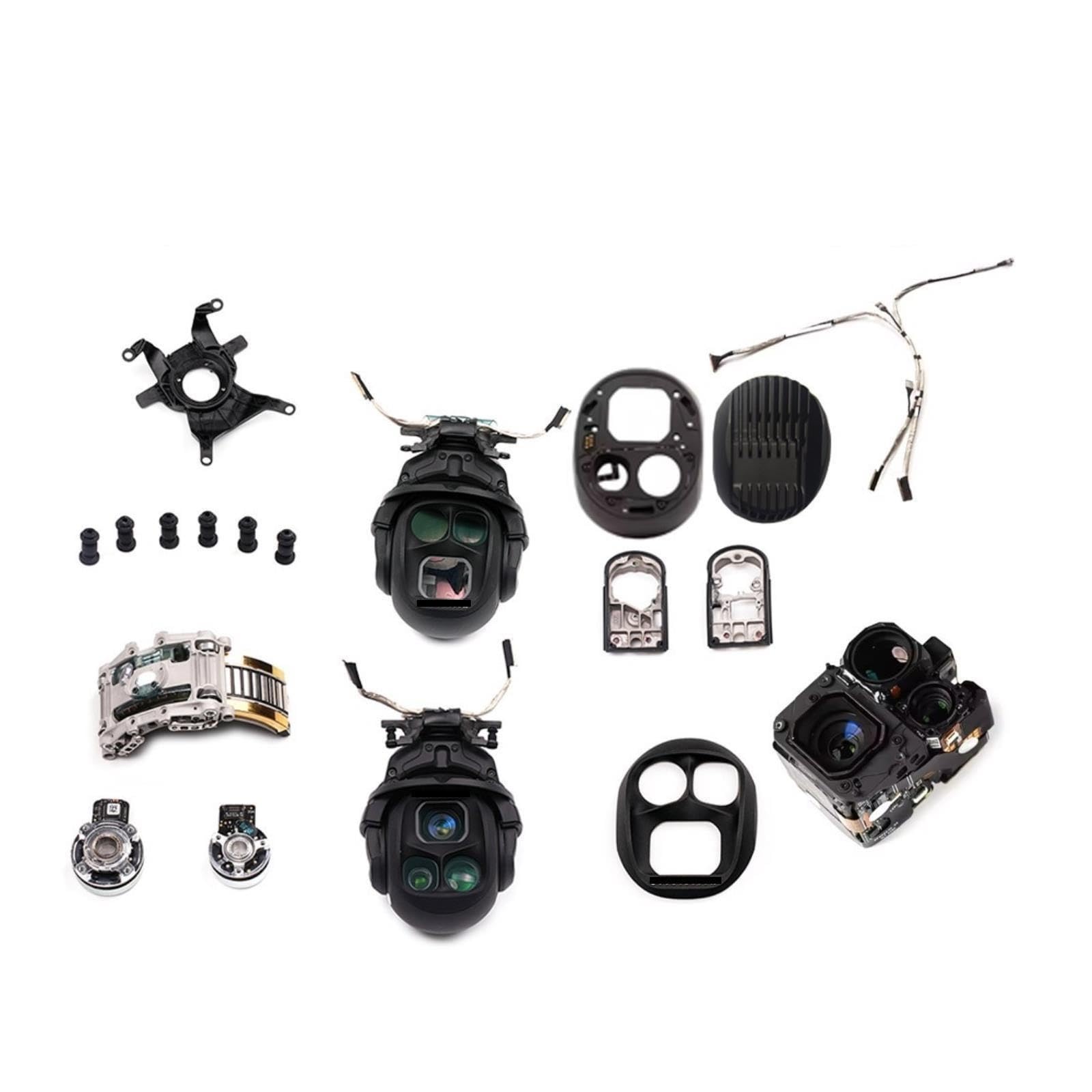 Piezas De Reparación Originales De Cardán for DJI Mavic 4 Pro, Repuesto De Chips De Cámara PTZ Y/R/P, Placa Amortiguadora De Motor, Piezas De Accesorios De Cable(Gimbal camera)