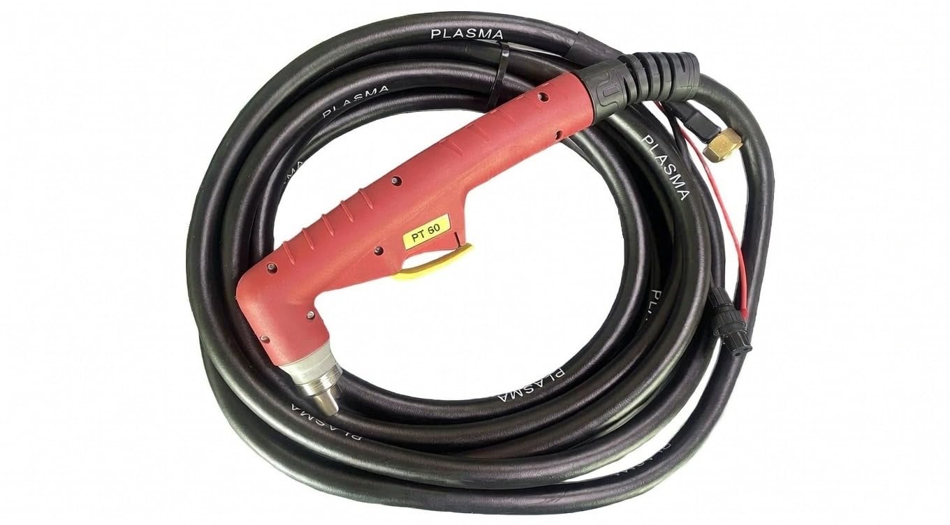 Plasma manual cutting torch PT40 40Amps 20FT 6M upgrade torch | replacement PT40/IPT40 | Eco connection replacement torch for Xesweld eco.