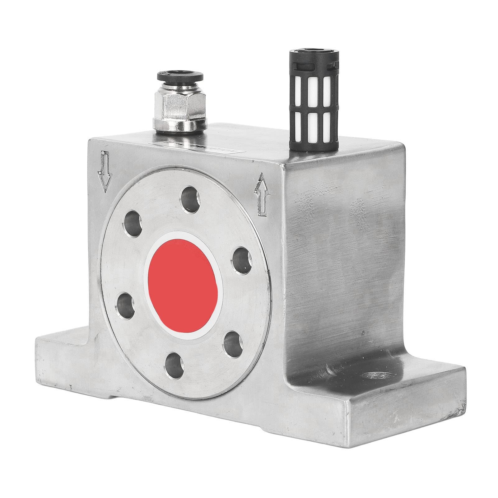 Vibratore Pneumatico a Turbina con Oscillatore in Acciaio Inossidabile - Filettatura G1/4 Ingresso e Uscita - Alta Potenza e Efficienza per Vibrazione della Turbina Resistente e affidabile