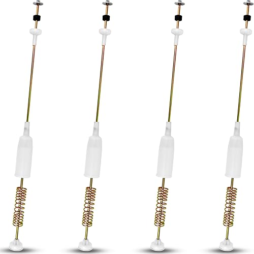 Upgraded 4902FA1665W 4 Pack AJK72909308 Suspension Rod Assembly Kit for LG Kenmore Elite WT5001CW WT5101HV WT5101HW WT1201CV WT1201CW WT4870CW