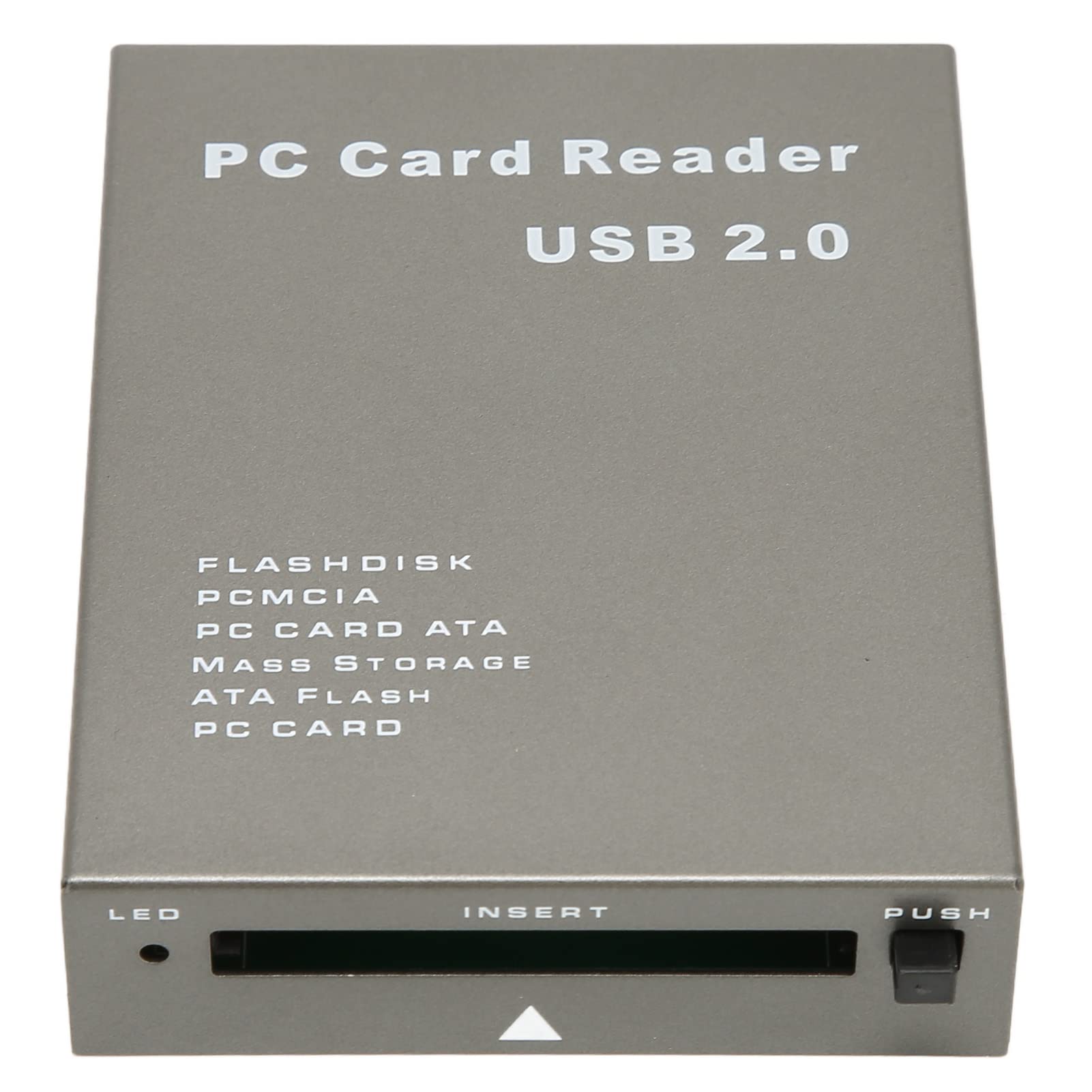 Focket Lettore di Schede PCMCIA, Lettore di Schede di Memoria PCMCIA USB 2.0 68 Pin Ad Alta velocità Lettore di Schede USB Scheda PC, Supporta 20 MB‑20 G per PC Scheda ATA PCMCIA