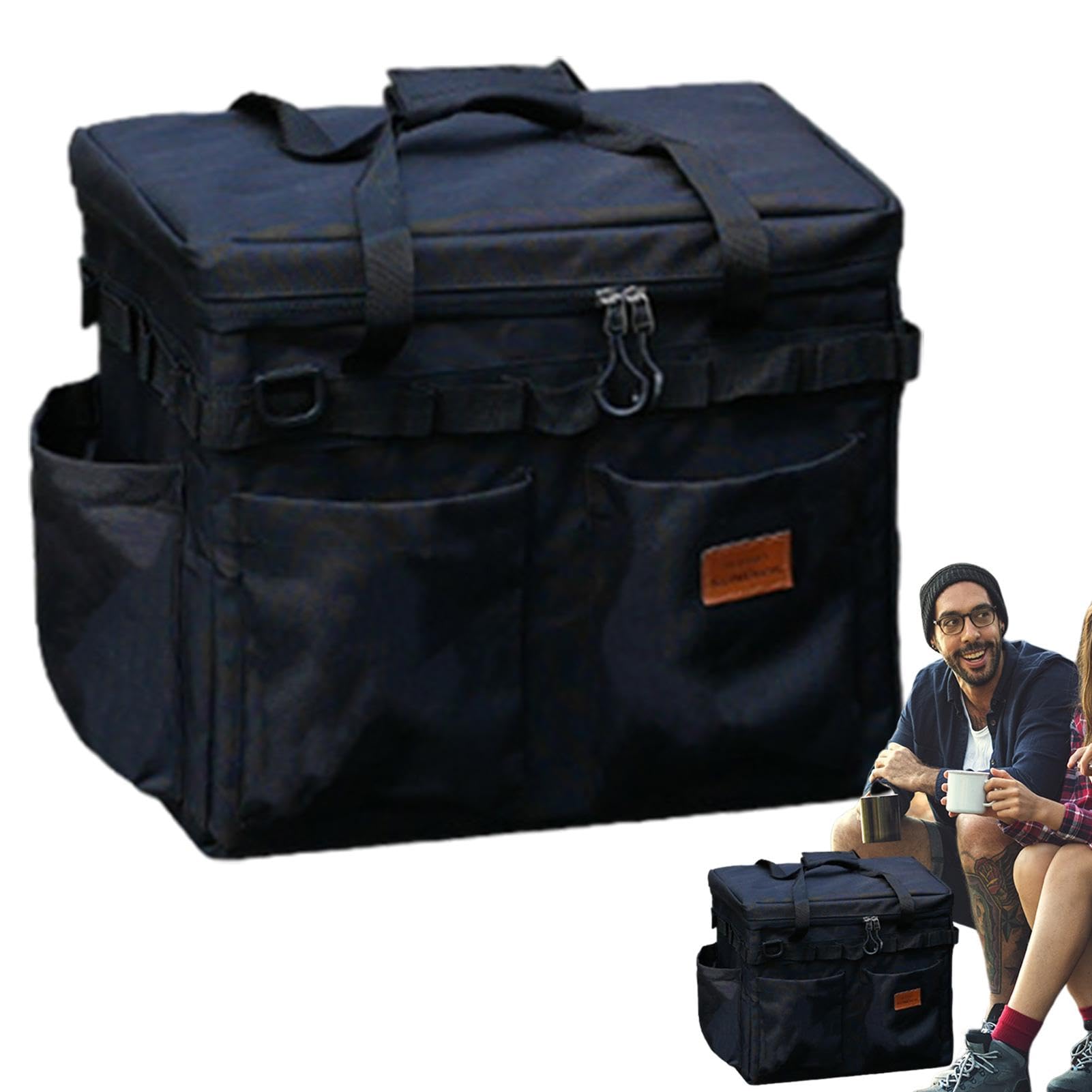 Organizzatore da Campeggio Attrezzatura Outdoor Impermeabile Con Ganci | Borsa Multiuso per Escursionismo e Organizzatore Attrezzatura Outdoor Per Escursionismo Trekking Pesca Viaggio Avventura