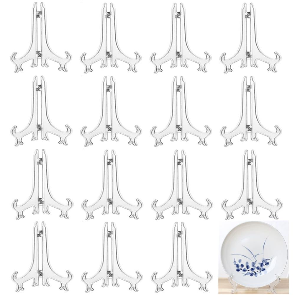 15 Cavalletti Acrilici Trasparenti - Espositori Per Monete E Foto - Foto 7