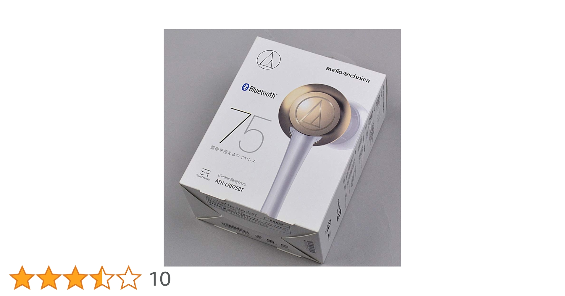audio-technica Ath-Ar3btwh ホワイトシャンパンゴールド Amazon.co.jp: オーディオテクニカ Sound Reality ワイヤレス