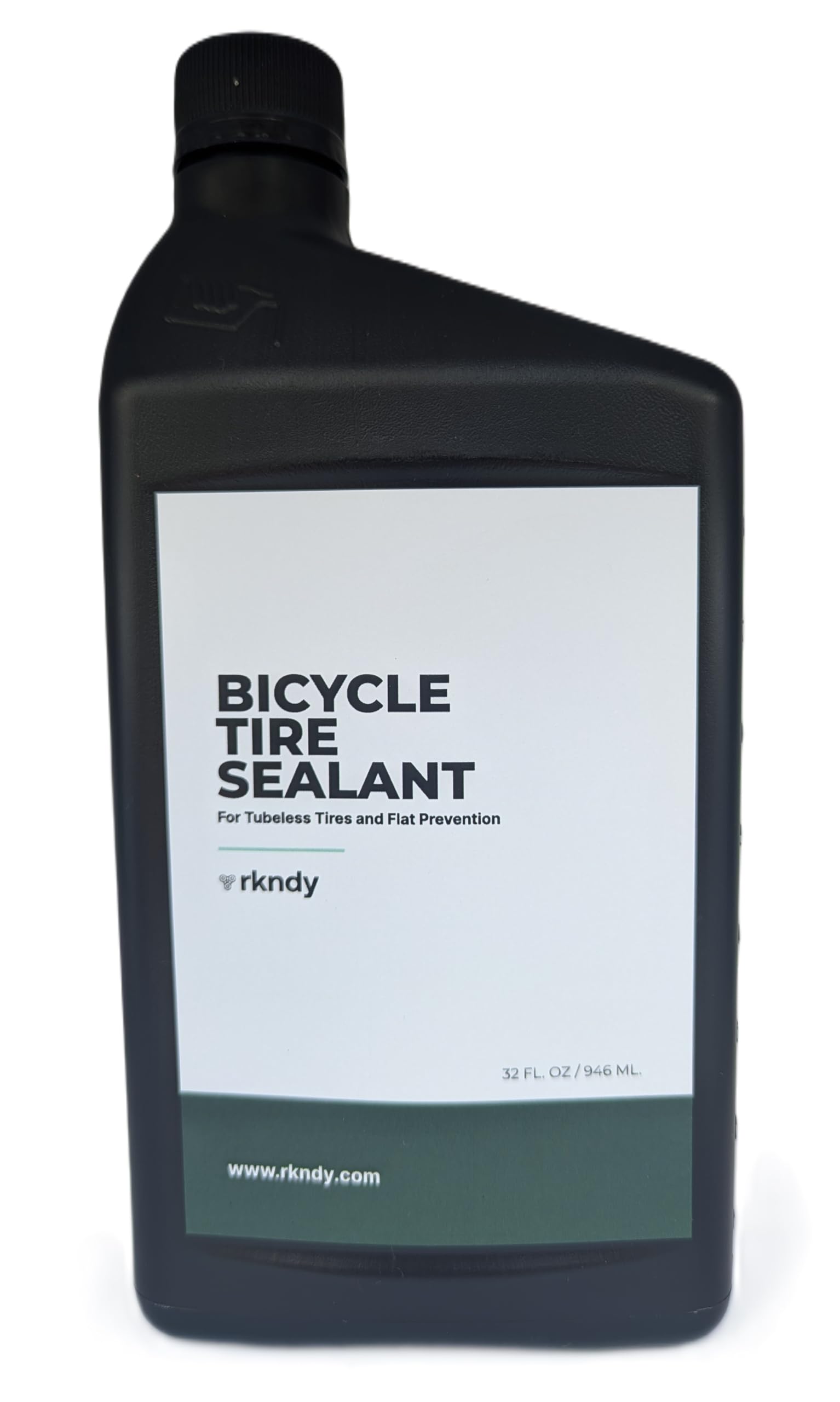 Bicycle Tire Sealant for Tubeless Systems, 32 oz Bottle - Non-Toxic, Non-Corrosive, Non-Hazadous, Biodegradable