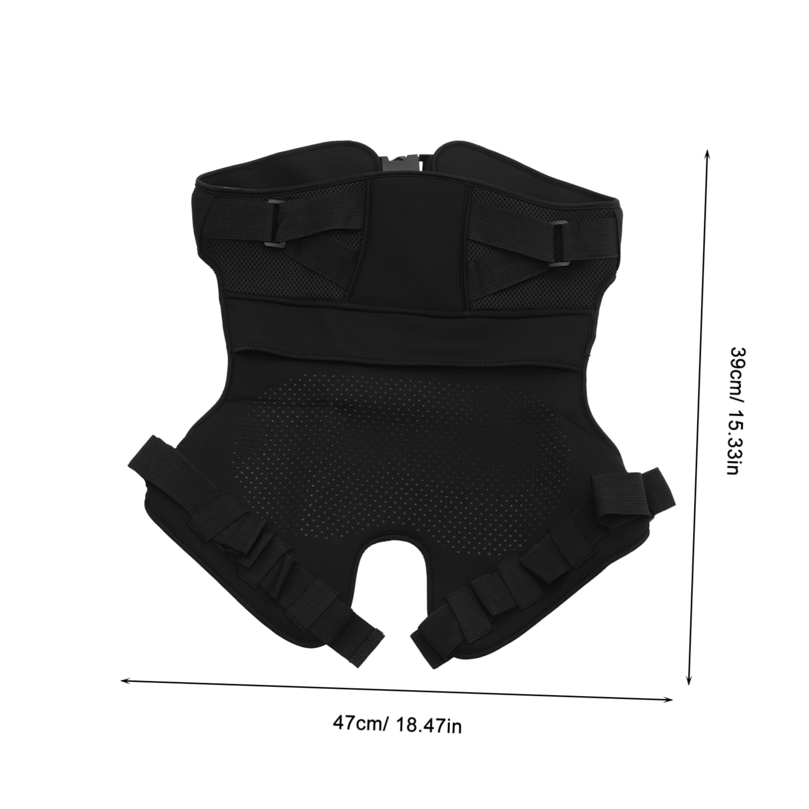 EXAOMBLE Fishing Seat Cushion Fishing Supplies Comfortable Seat Pad for Outdoor Activities and Thickened Design for Sitting Black