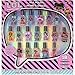 L.O.L Surprise! Townley Girl Ensemble de vernis à ongles peel-off non toxique avec des couleurs scintillantes, chatoyantes et opaques, y compris 1 bouteille de personnage pour les filles, 18 pièces