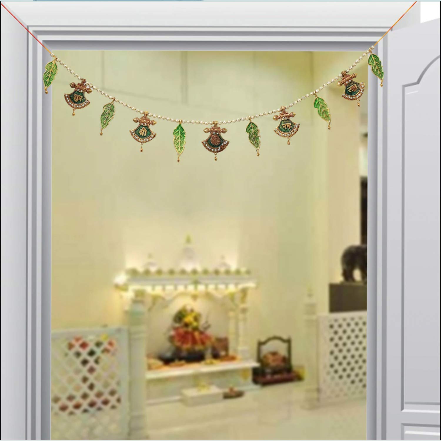 Kaameri Bazaar Metal Door Toran (38 x 3.5 inch, Multicolour) (B08MV6TDKT) Amazon Price History, Amazon Price Tracker