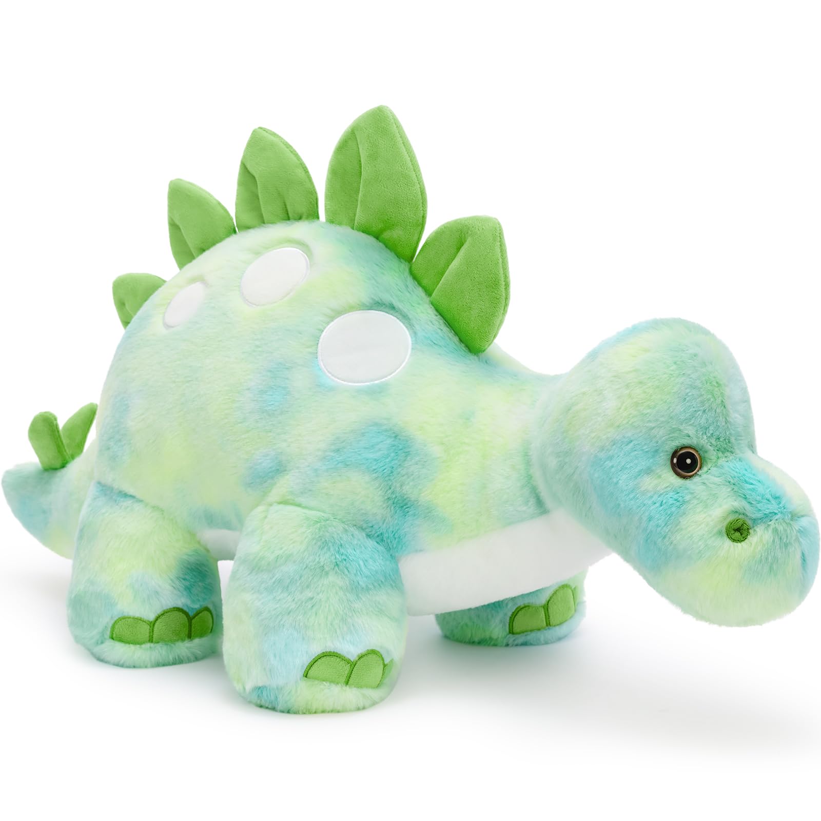 Giant Dinosaur Stuffed Animal for Girls Large Dinosaur Plush Toys 31 5Inch Big Dino Plushies Green Cute Stegosaurus