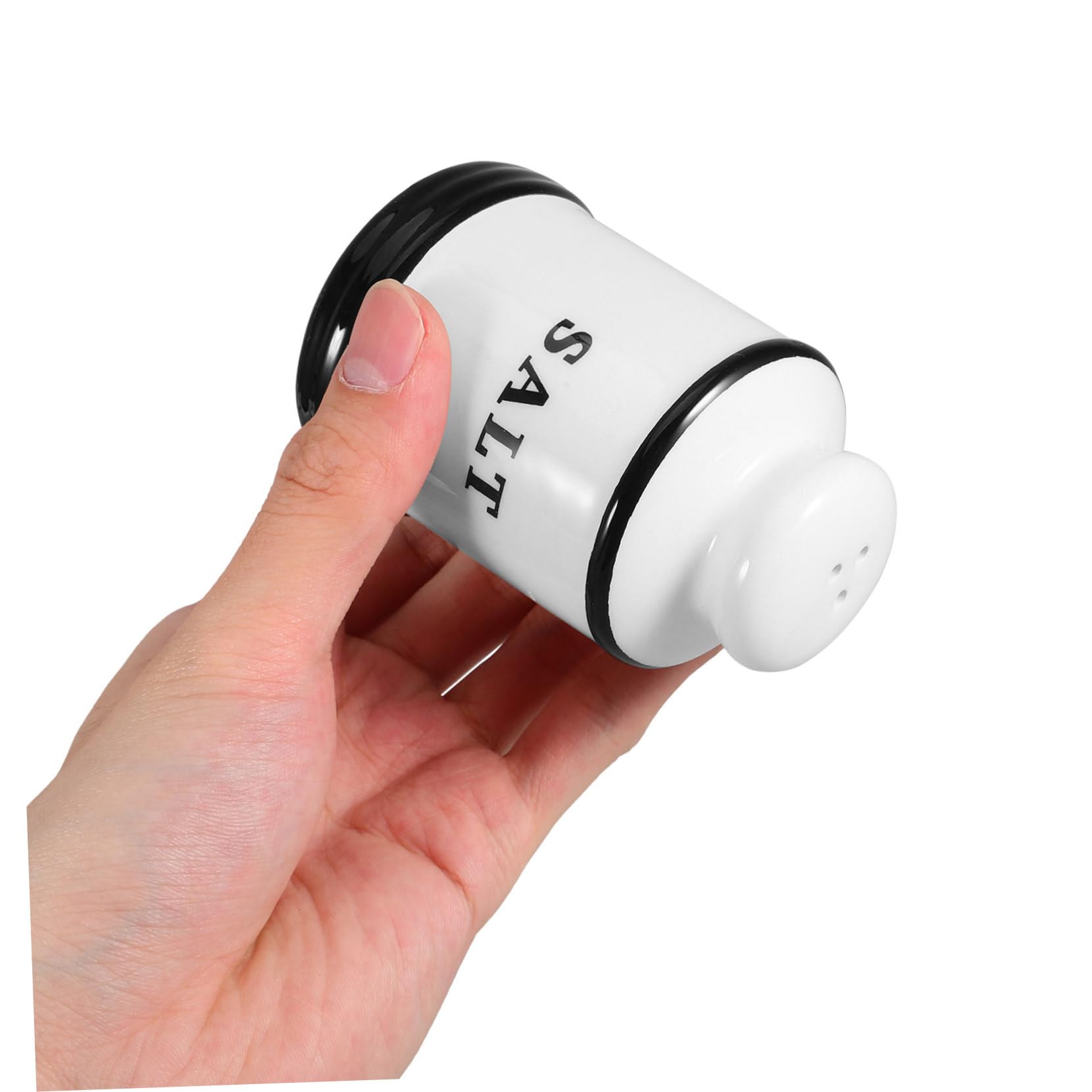 PRETYZOOM 4piezas Frascos De Condimentos De Cerámica Dispensador De Sal y Pimienta Para Cocina Recipiente Multifuncional Para Aceite Vinagre y Especias Para Decoración De Cocina y