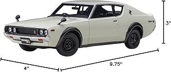 Amazon.com: Auto Art Models Nisssan Skyline 2000GT-R (KPGC110) RHD