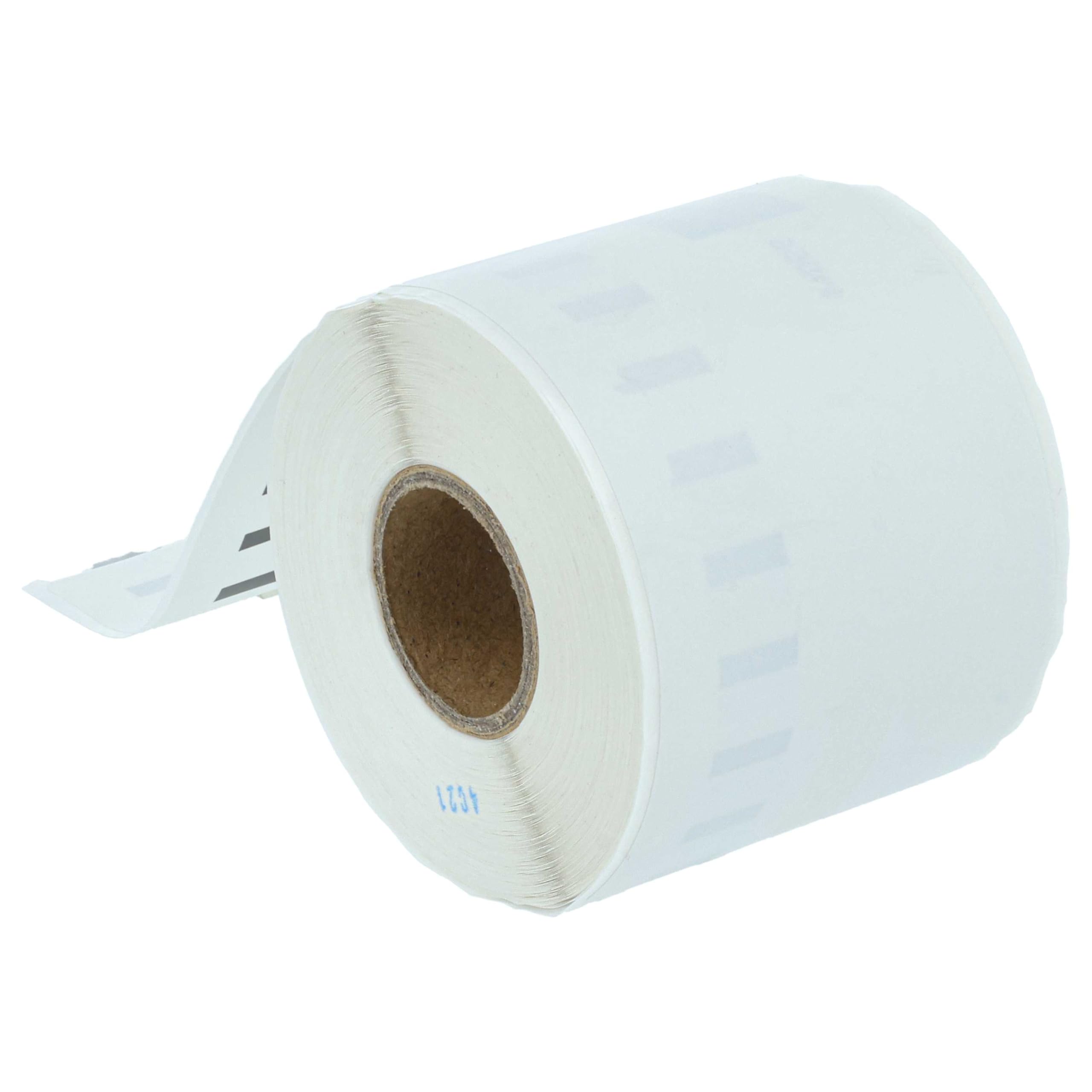 vhbw 10x rotolo etichette 54mm x 101mm (220 etichette) sostituisce Dymo 99014 per etichettatrice