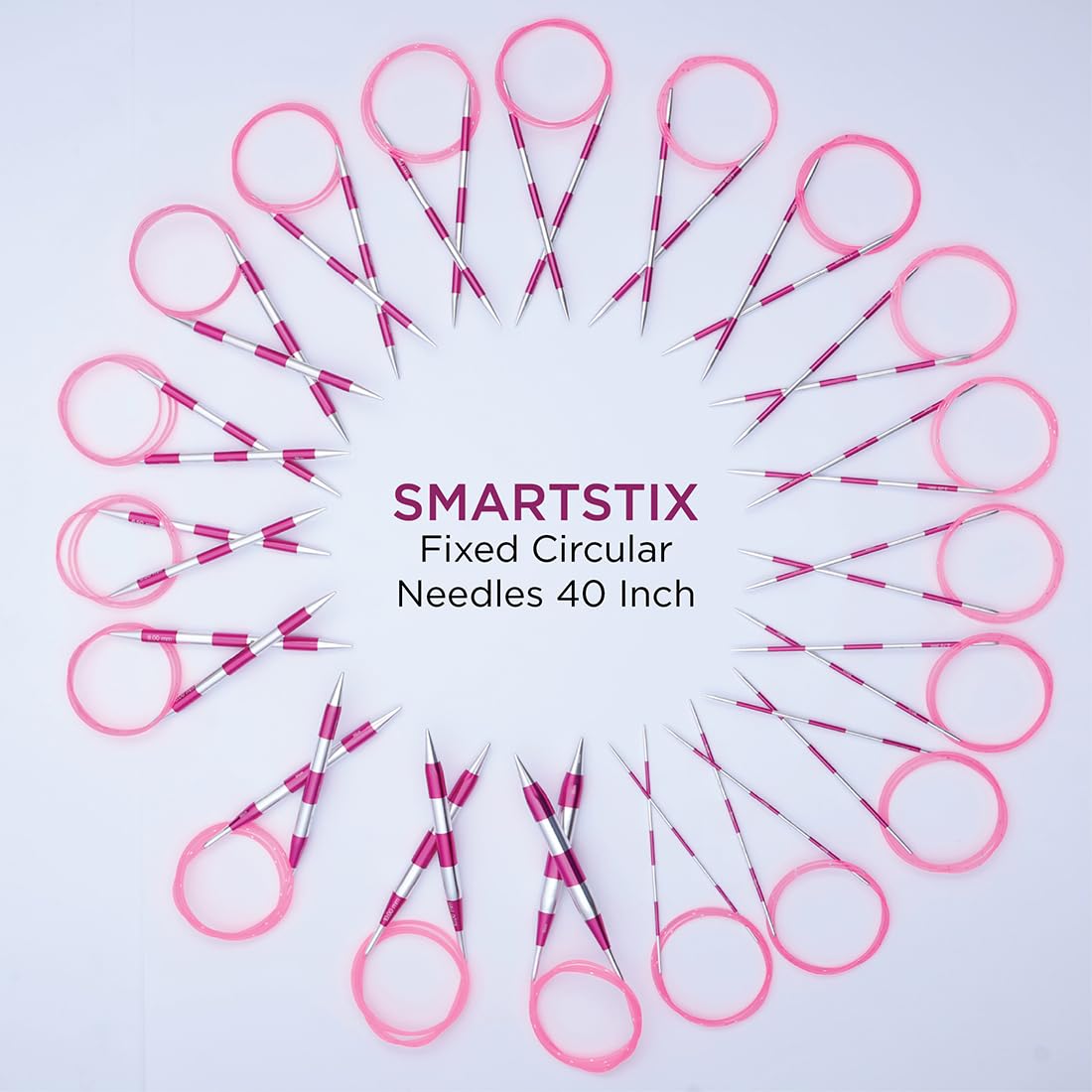 KnitPro Zing, ferri da maglia circolari intercambiabili, speciali, 8,00 mm