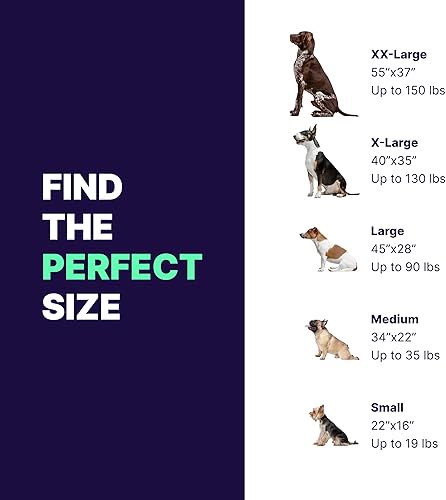 Miniatura 5 de Pet Support Systems - Cama ortopédica para perros, cama de espuma viscoelástica de gel, cama lavable de lujo para dormir y apoyo (funda extraíble,