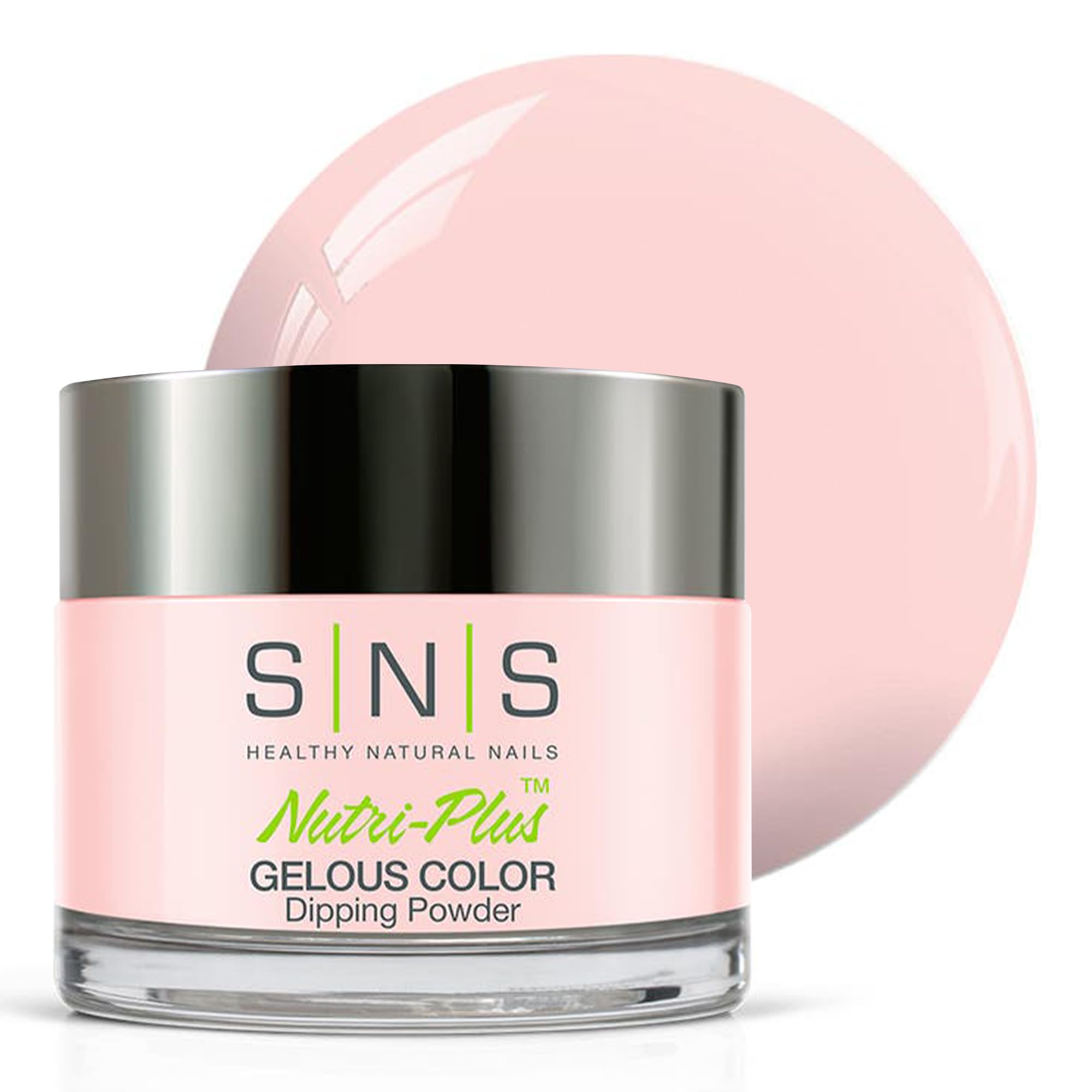SNS Nail Dip Powder, Gelous Color Dipping Powder - Raise Your Glass (Natural, Nudes, Pink/Pastel, Cream) - Long-Lasting Dip Nail Color Lasts 14 Days -