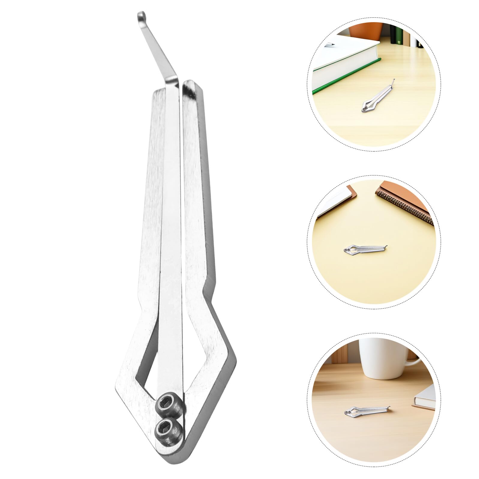 FRCOLOR Arpa a Bocca Professionale in Metallo 4,53" Strumento Musicale Etnico Mongolo e Russo per Adulti Tutorial, Armonica a Bocca Tradizionale per Musica Folk e Jazz, Portatile