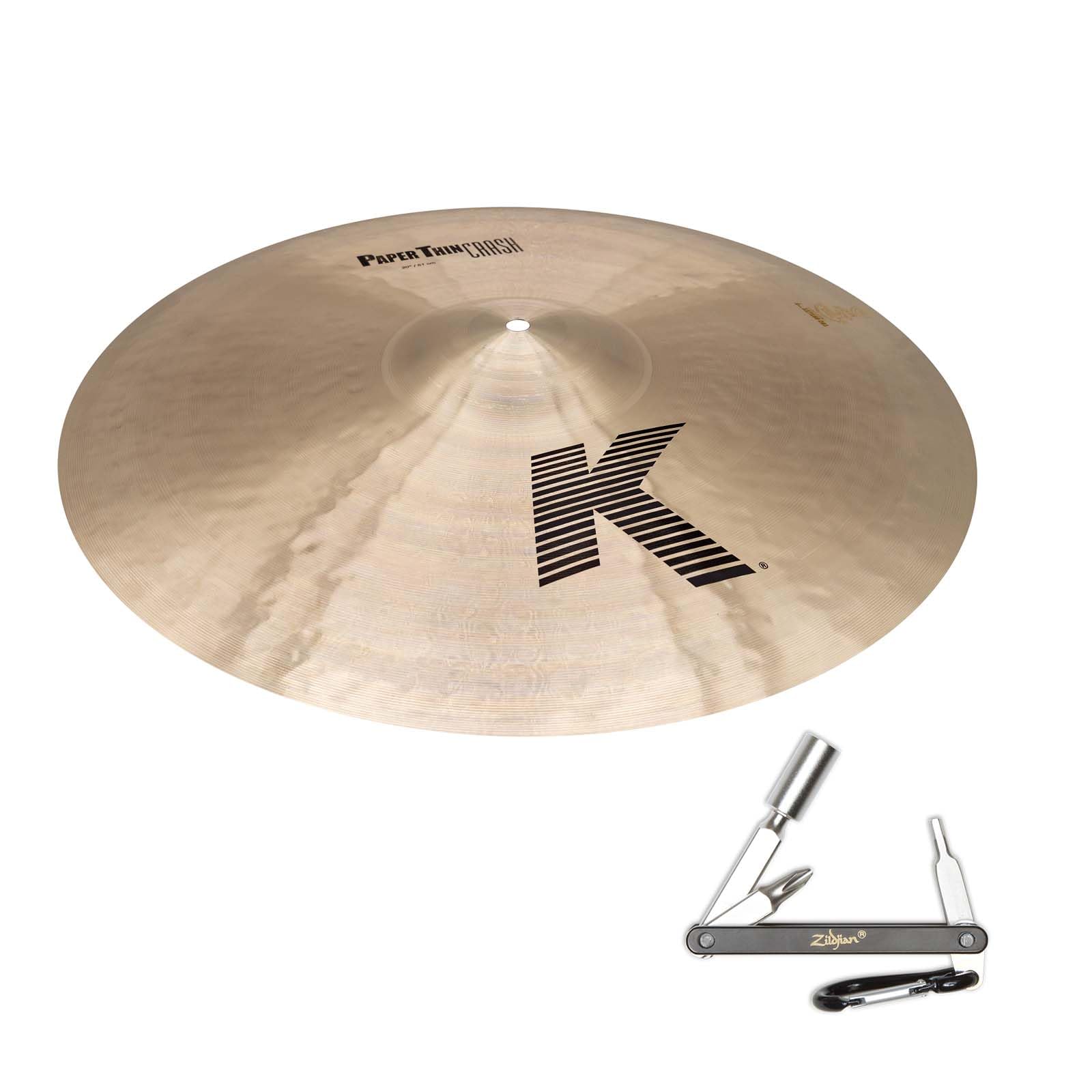 Amazon.com: Zildjian K2820 20 Inch K Paper Thin Crash Cymbal
