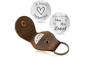 Pocket Hugs for Kids, Double-Sided Comforting Keychain