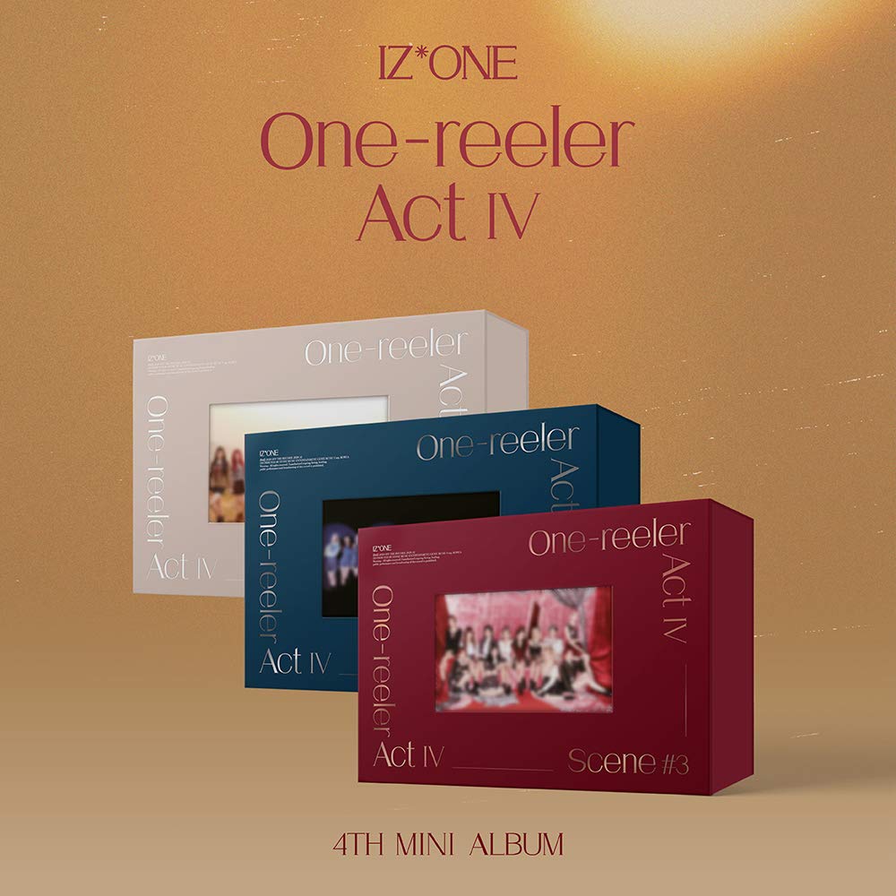 未開封 IZ*ONE One-reeler Act Ⅳ アルバム 3種セット Stone MUSIC IZONE IZONE – One-Reeler Act IV [Cena #1+2+3 ver