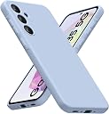 DIZORO Microfiber Candy Case for Samsung A35 5G Smooth Touch Cushion Liquid Soft Silicone Gel Rubber Phone Cases Non-Slip Full Body Protective Shockproof Back Cover -Sierra Blue gallery image