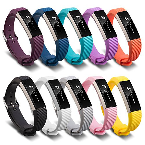 Cinturino In Nylon Traspirante Per Fitbit Charge 3/4 E SE - Ricambio Sportivo Taglia Unica Regolabile (Nero)