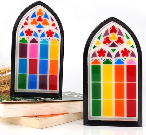 Miniatura 8 de Zayookey Caja de almacenamiento, molde de resina de silicona, moldes de placa para resina epoxi, forma de ventana, contenedor de joyería, caja de