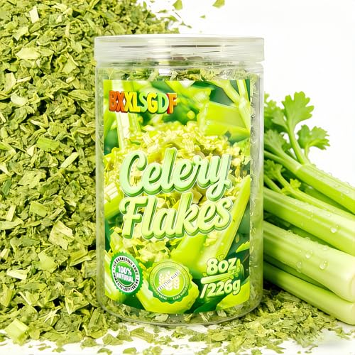 Dried Celery Flakes 8oz Dehydrated Celery Chopped Dehydrated Vegetable