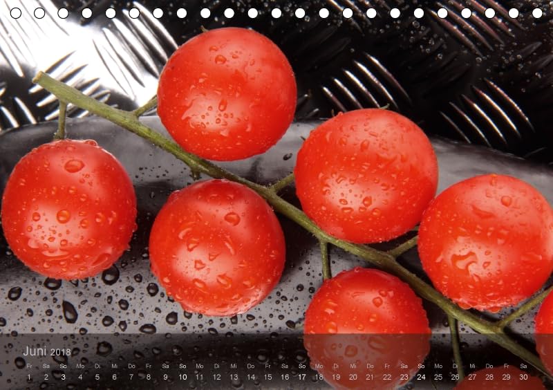 Der vegane Küchenkalender (Tischkalender 2018 DIN A5 quer): Foodfotografie für die fleischlose Küche (Monatskalender, 14 Seiten ) (CALVENDO Lifestyle) [Kalender] [Apr 01, 2017] Weis, Stefan