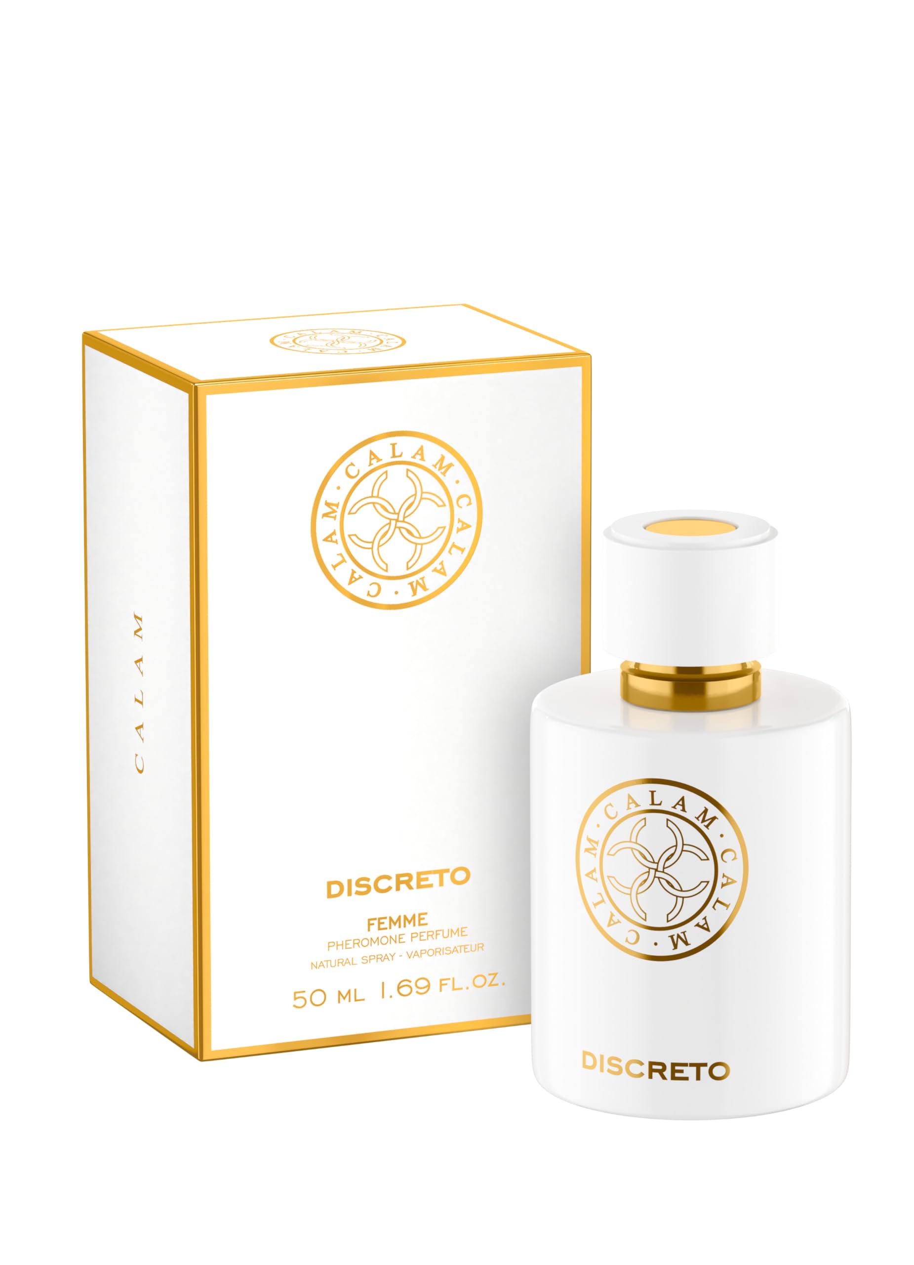CALAM Discreto Femme 50 ml - Eau Fraîche - Perfume de Feromonas