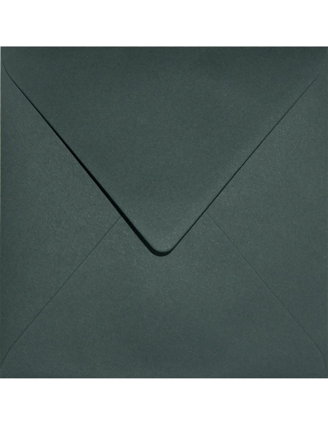 Netuno - 100 Enveloppes Carrées Vert Foncé 153x153 Mm, Papier Qualité 115g - Pour Invitations Et Cadeaux