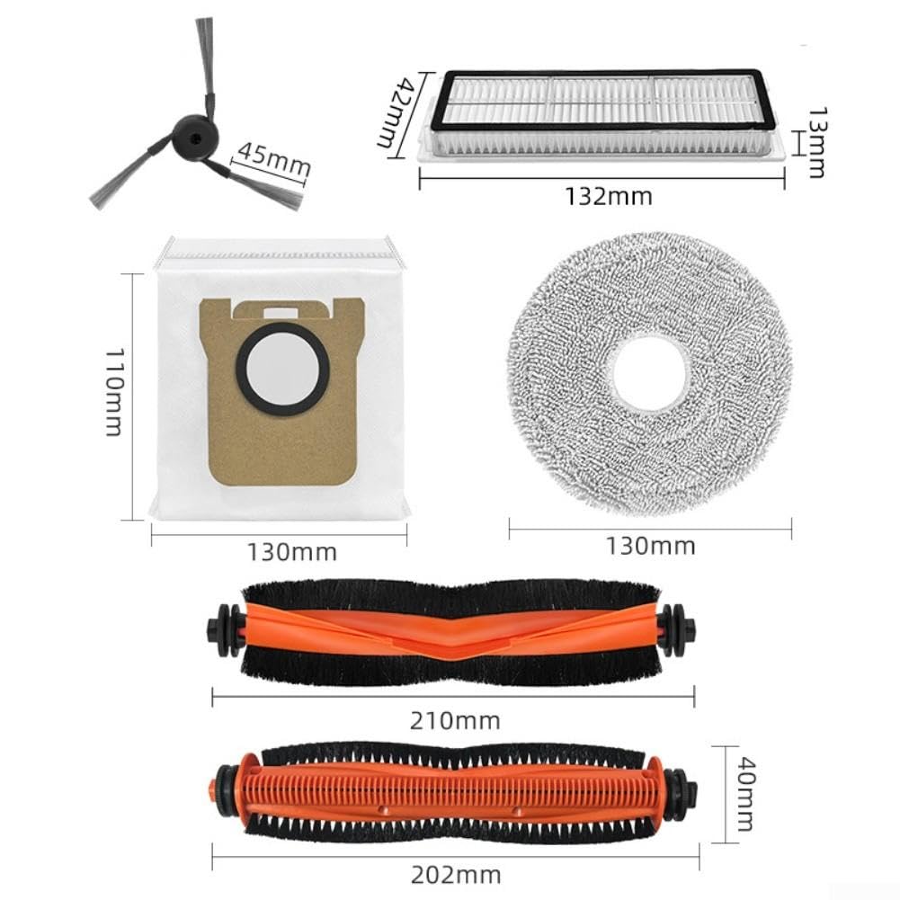 Set per ricambi Robot OV21CN con 4 Panni per mopa Set per ricambi