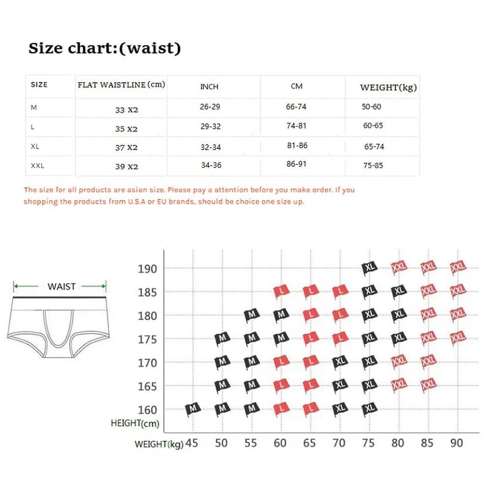 JCVBN Legging classique en coton solide pour homme - Confortable et respirant