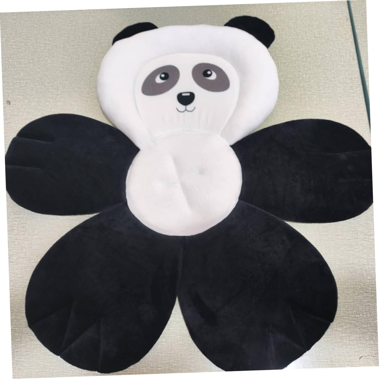 Tappetino Bagno Antiscivolo per Forma Panda Morbido Bagnetti Sicuri e Divertenti