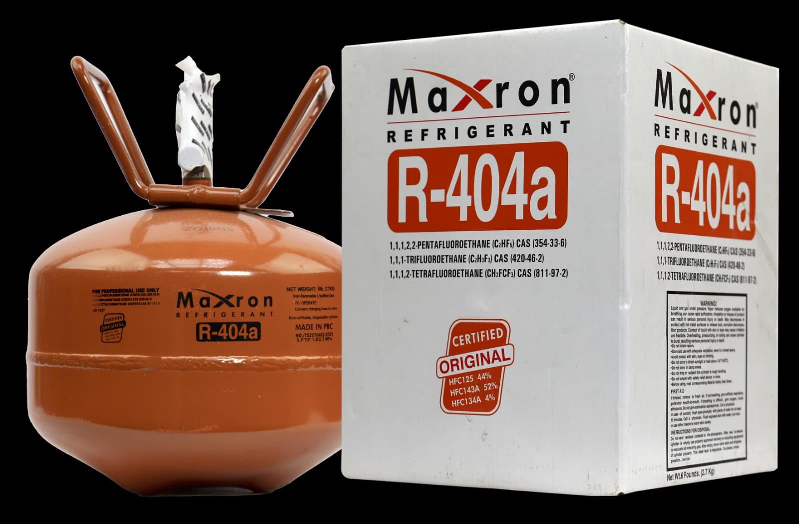 R404A フロン　2 Full Pallet R-404A 24LB(40 Cylinders $305/ea.)|CoolmateGas